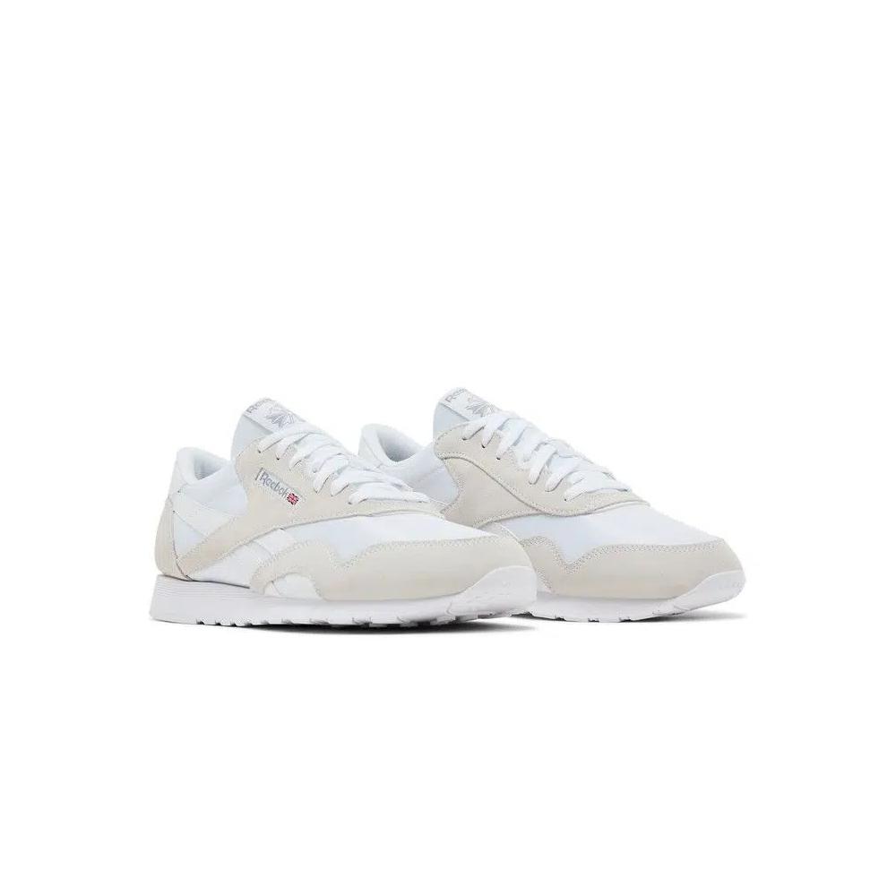 Образ жизни Reebok Classic Nylon 'Triple White' 8