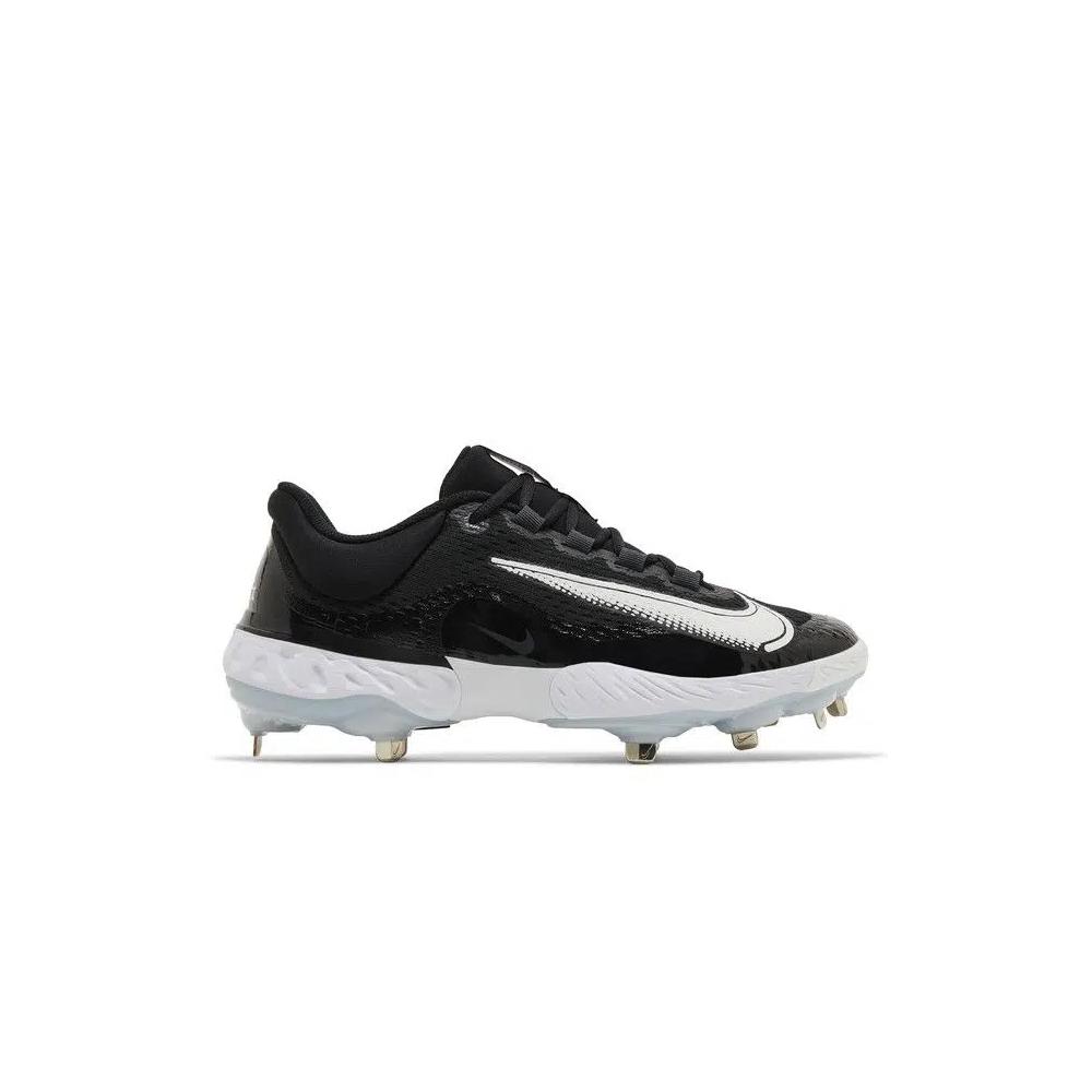 Бутсы Nike Alpha Huarache Elite 4 Low 'Black White' 1