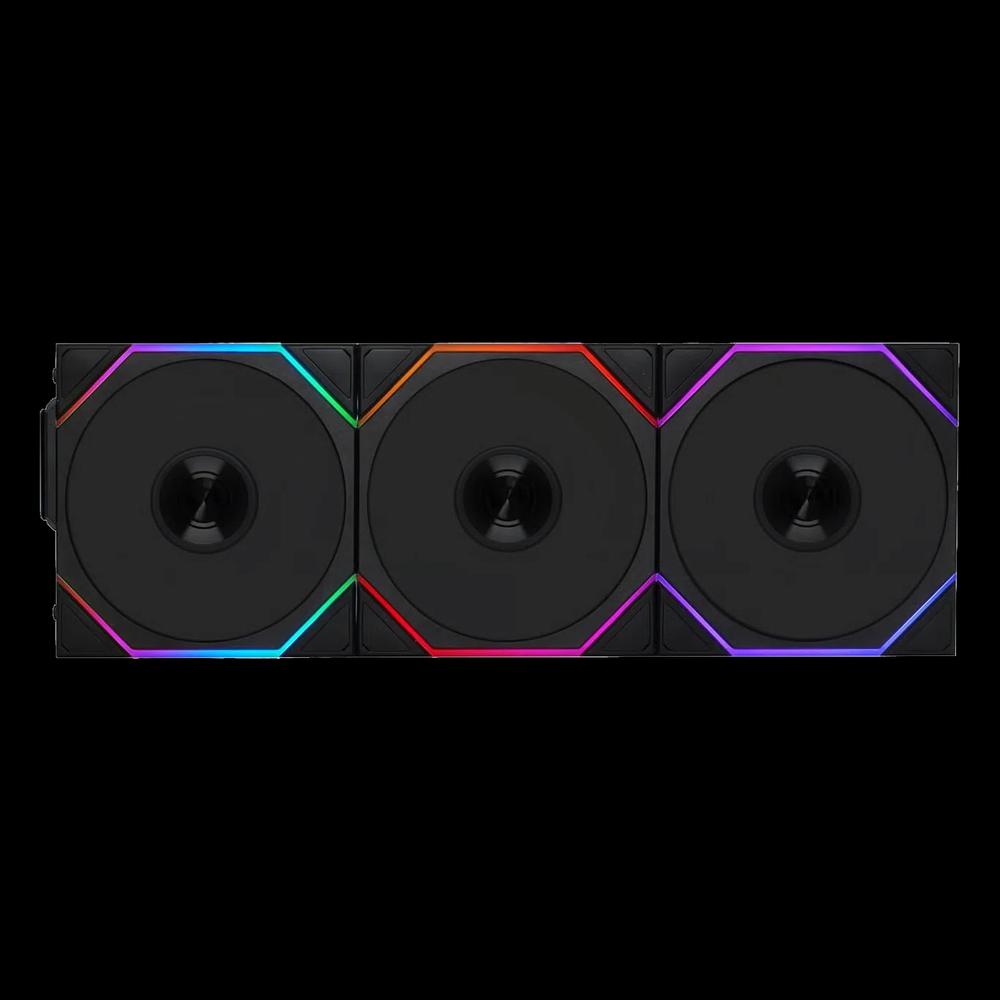 LIAN LI UNI FAN TL120 Wireless 120 мм комплект из 3 вентиляторов - черный 1