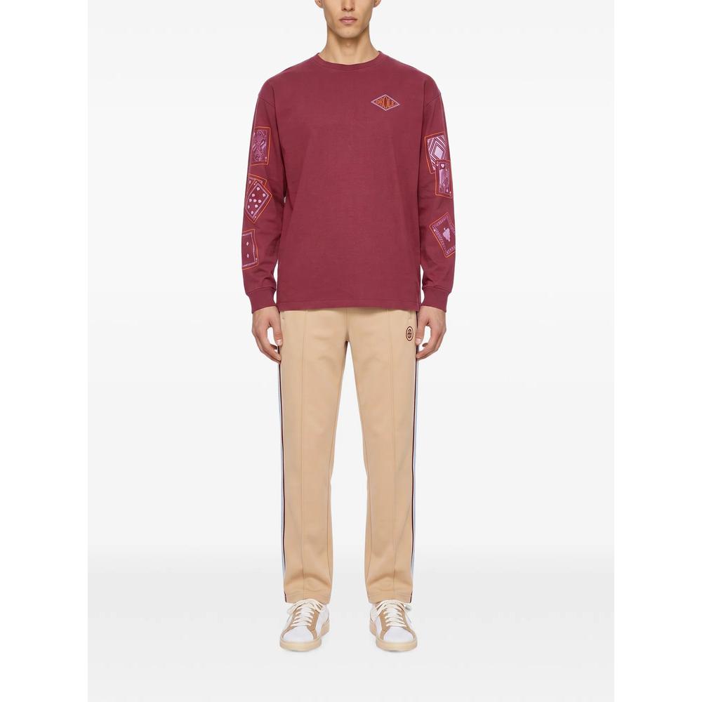 playing-card-print long-sleeve T-shirt 2