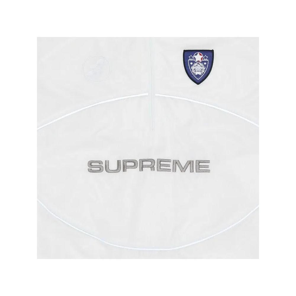 Куртка Supreme Reflective Piping Pullover 'White' 3