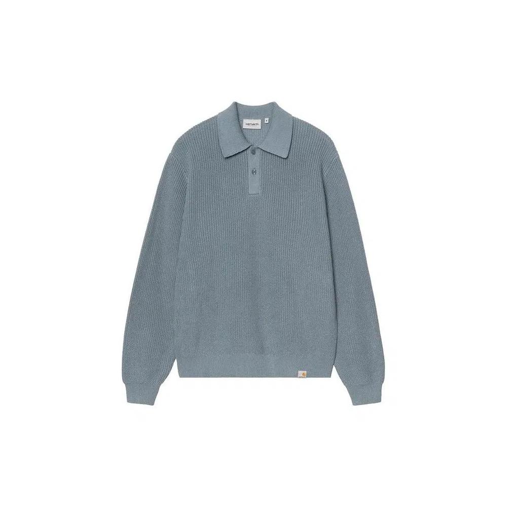 Поло Carhartt WIP Long-Sleeve Miles Поло 'Тенисто-синий' 1