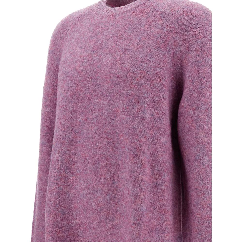 raglan-sleeve knit sweater 3