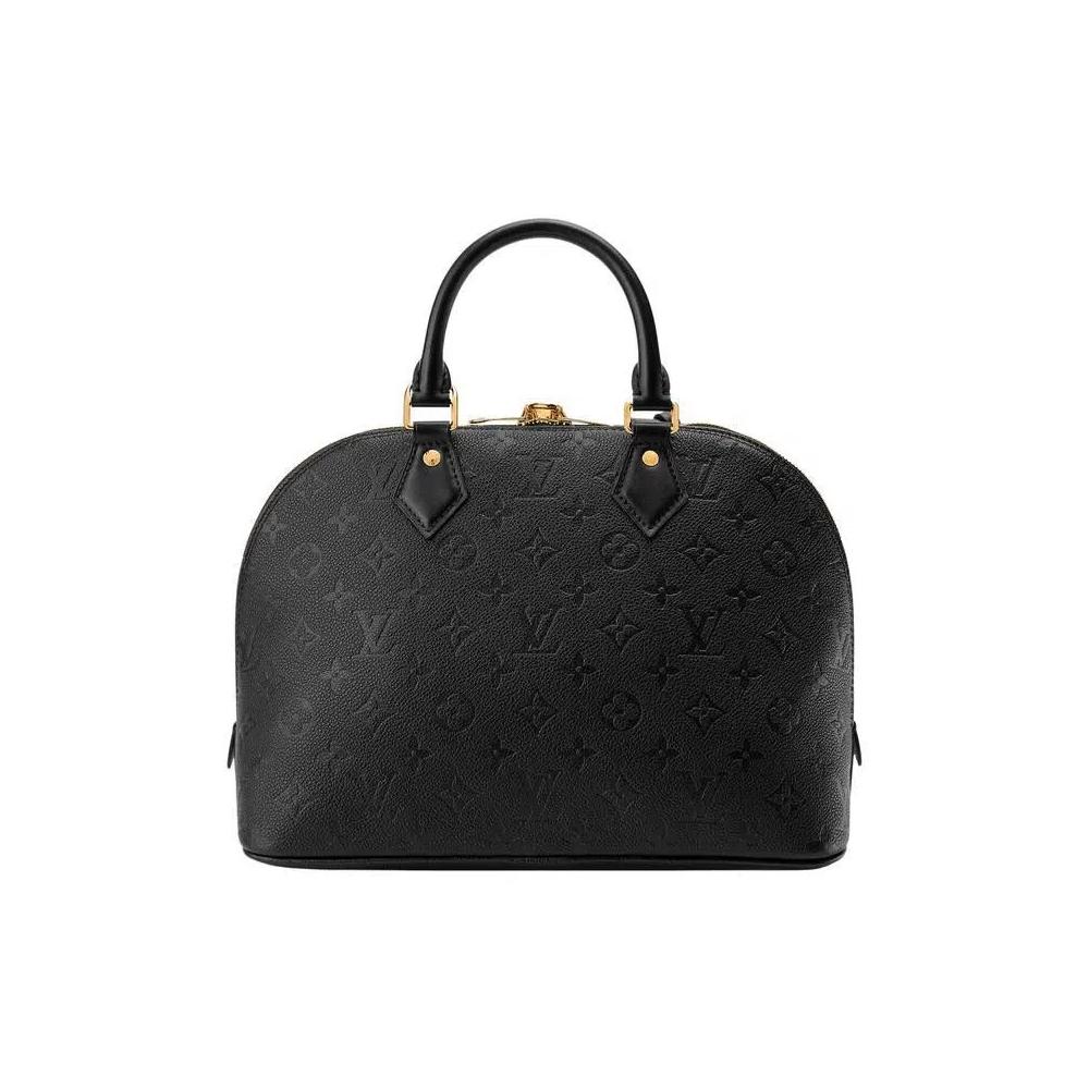 Сумки с ручкой сверху Louis Vuitton Alma PM 'Черный Monogram Embossed Empreinte Cowhide Leather' 2