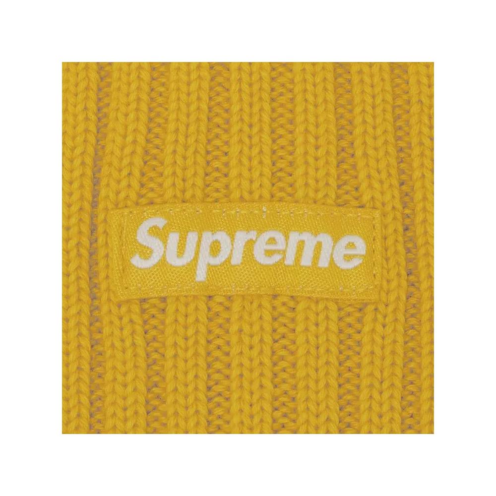 Шапки-бини Supreme Overdyed Beanie 'Lemon' 3