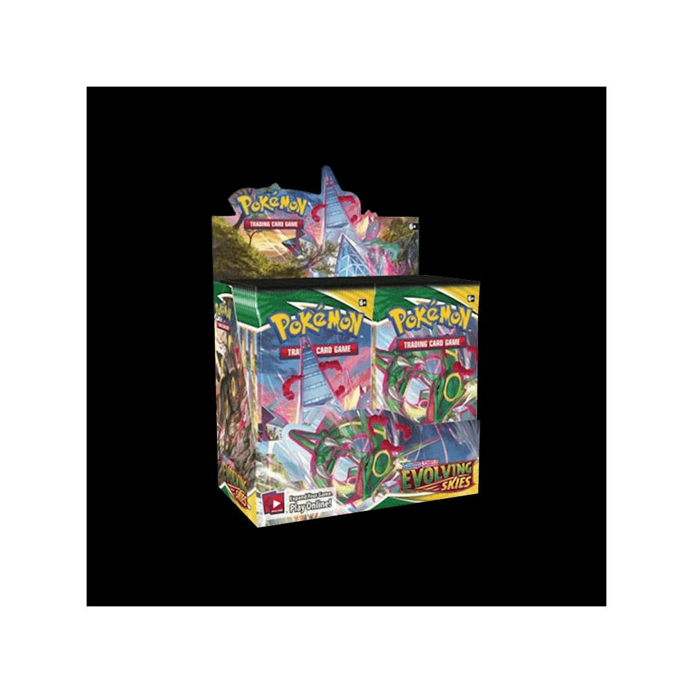 Коллекционные карточки Pokémon Sword & Shield: Evolving Skies Booster Box 1