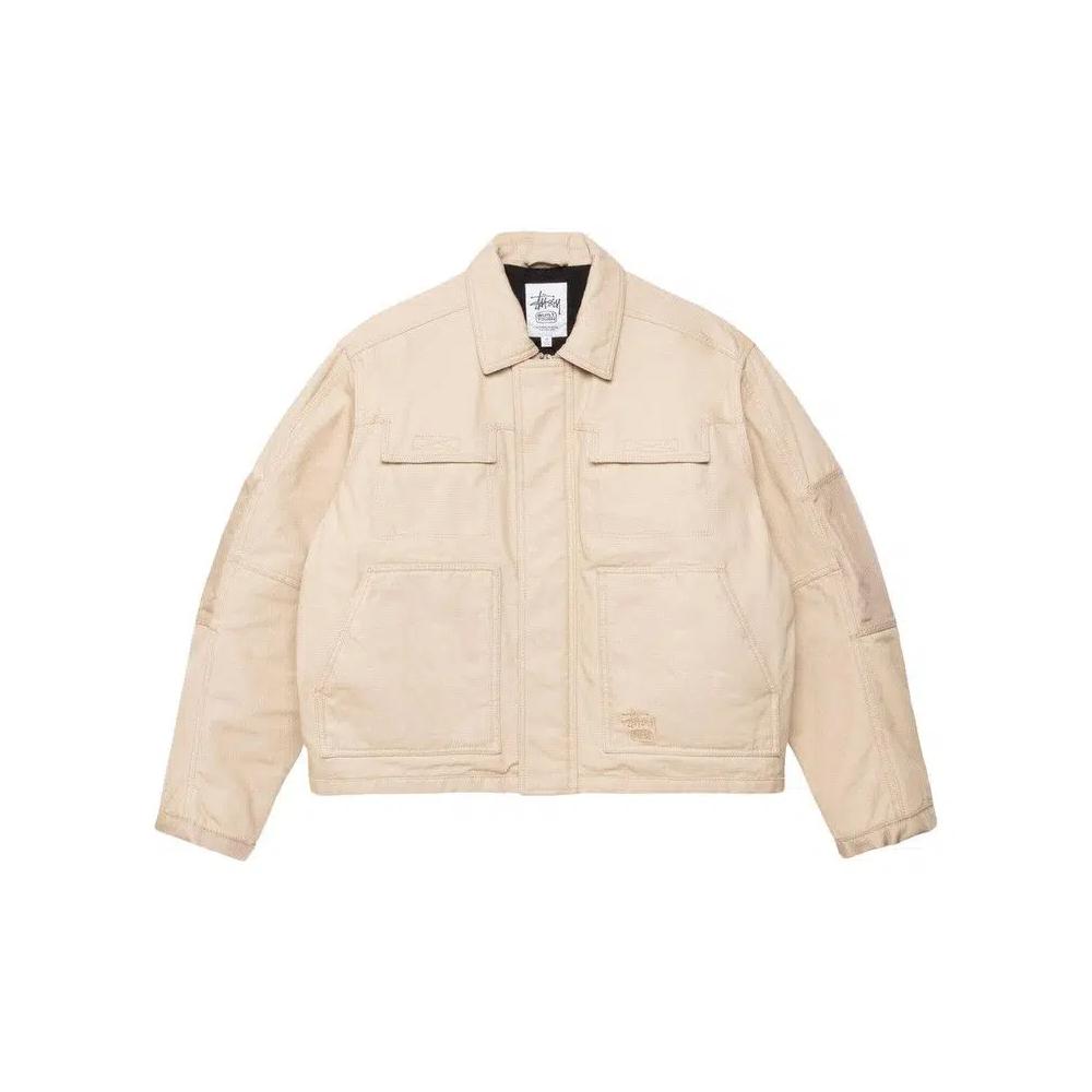 Верхняя одежда Stussy Utility Work Jacket 'Khaki' 1