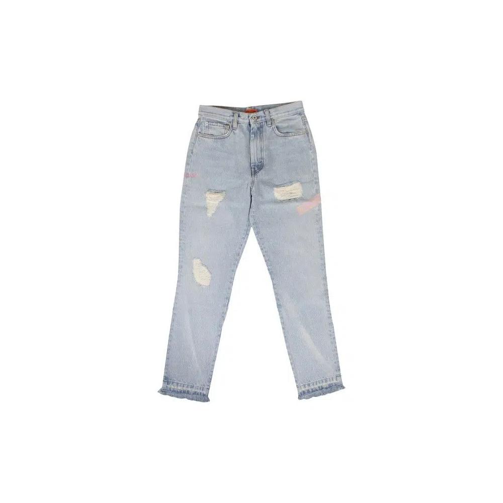 Джинсы Heron Preston Slim Denim 'Light Blue' 1