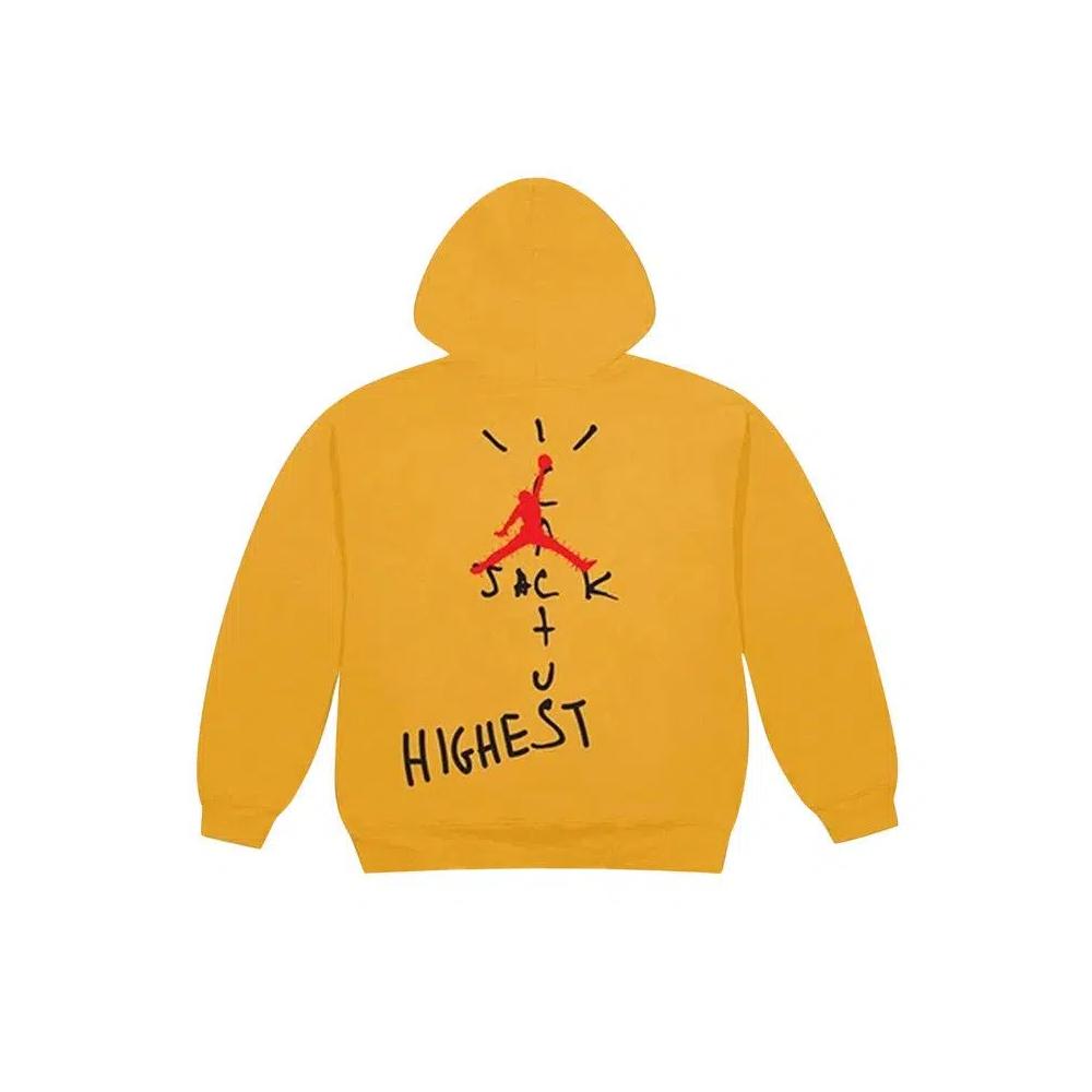 Худи Cactus Jack by Travis Scott x Air Jordan Highest Hoodie 'Gold' 2