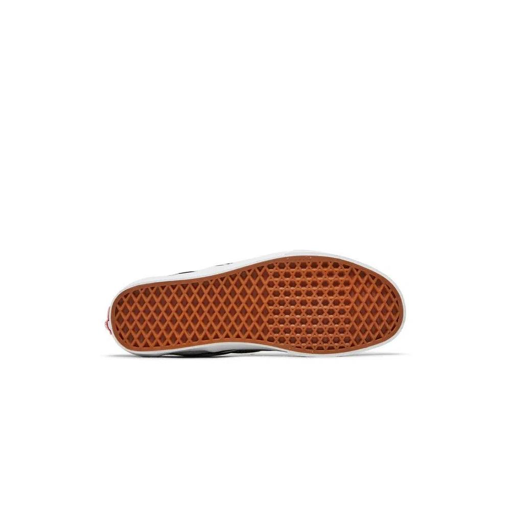 Слипоны Vans Classic Slip-On «Пламя — черно-белый» 4