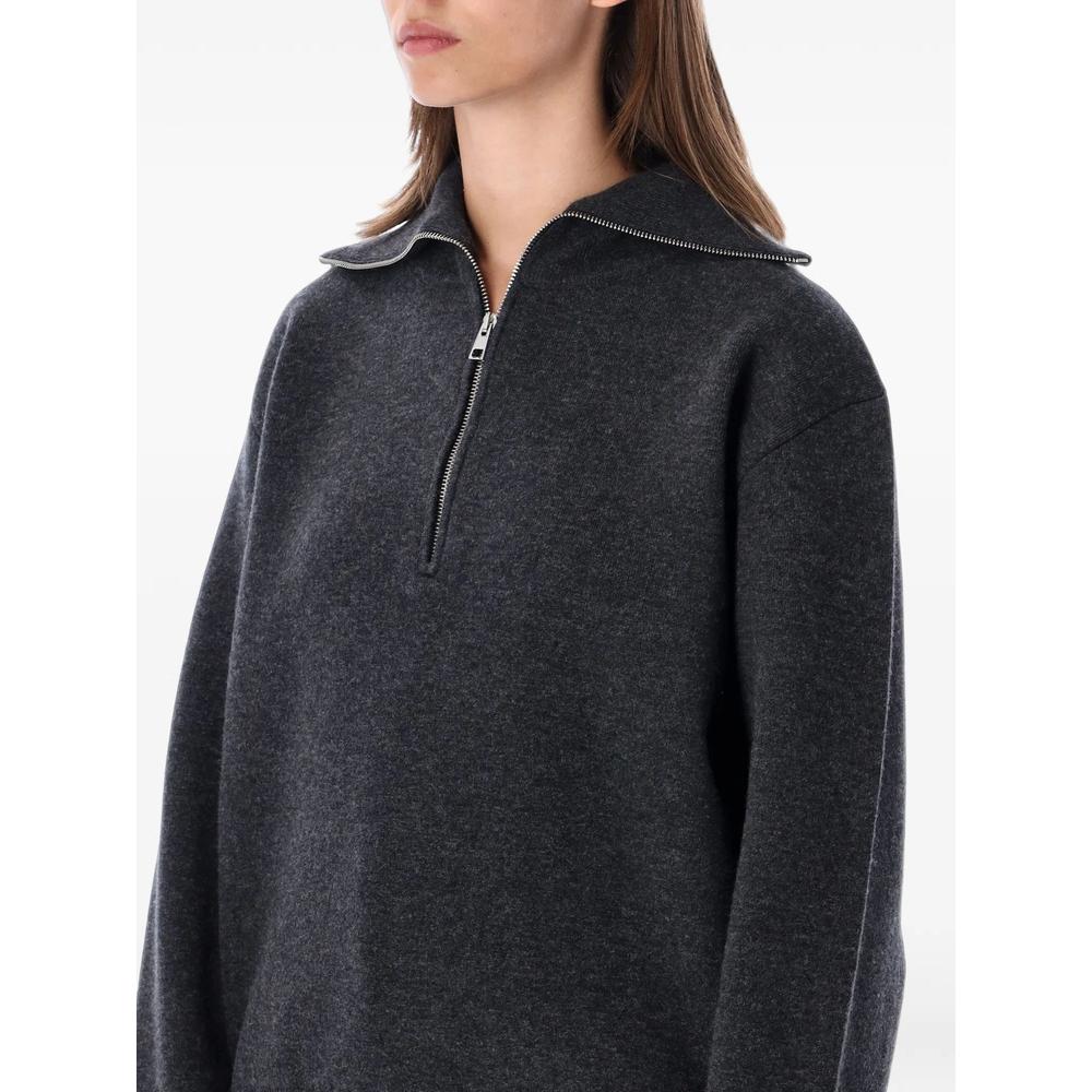 quarter-zip knitted sweatshirt 3