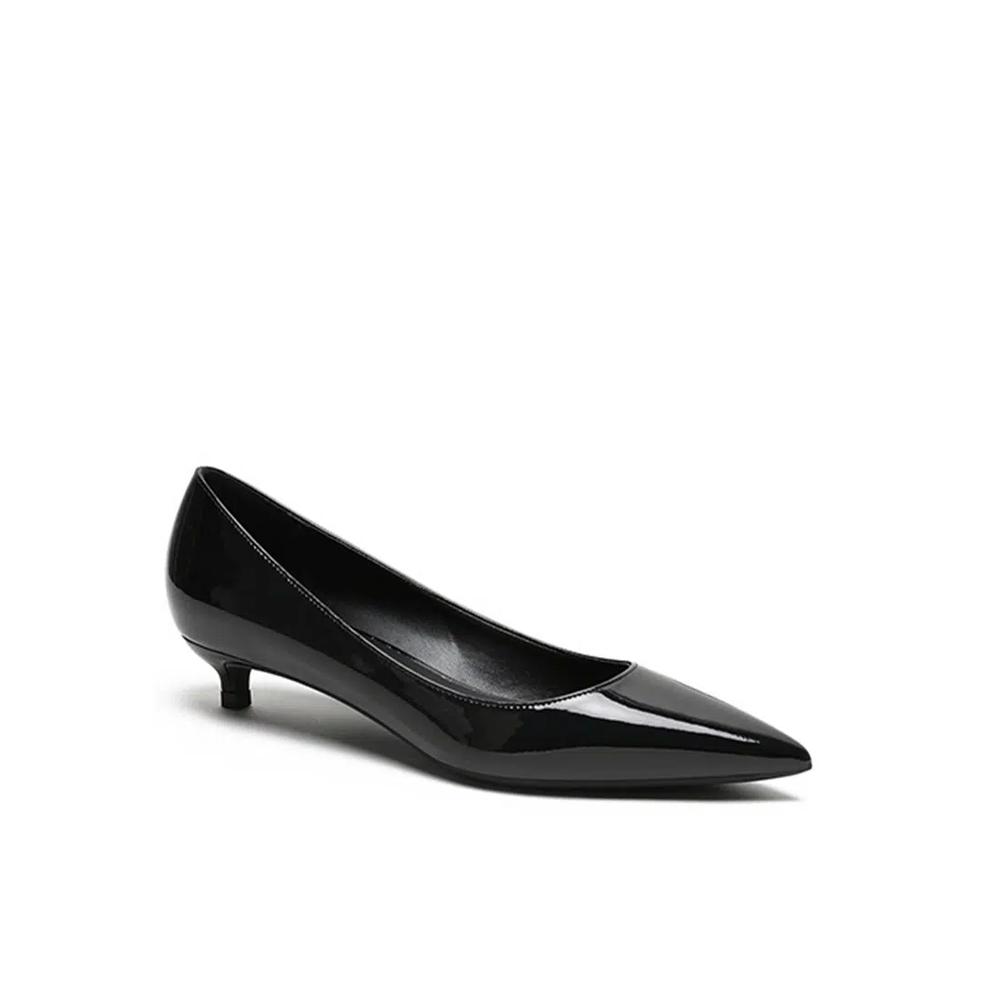 Туфли-лодочки на шпильке 3CM Patent Pointed Kitten Heels Pumps HZL130 2