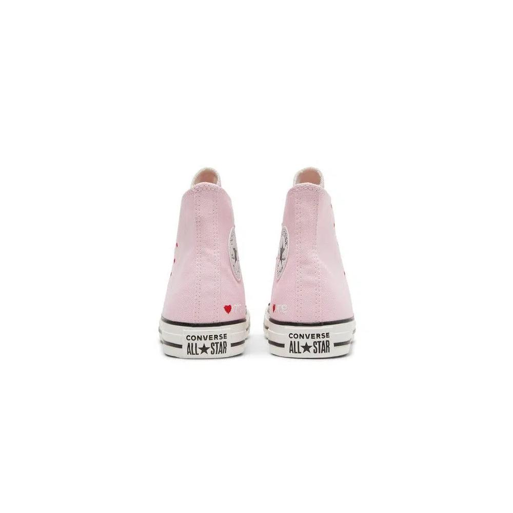 Кроссовки Lifestyle Basketball Converse Wmns Chuck Taylor All Star High 'Embroidered Hearts - Cherry Blossom' 6