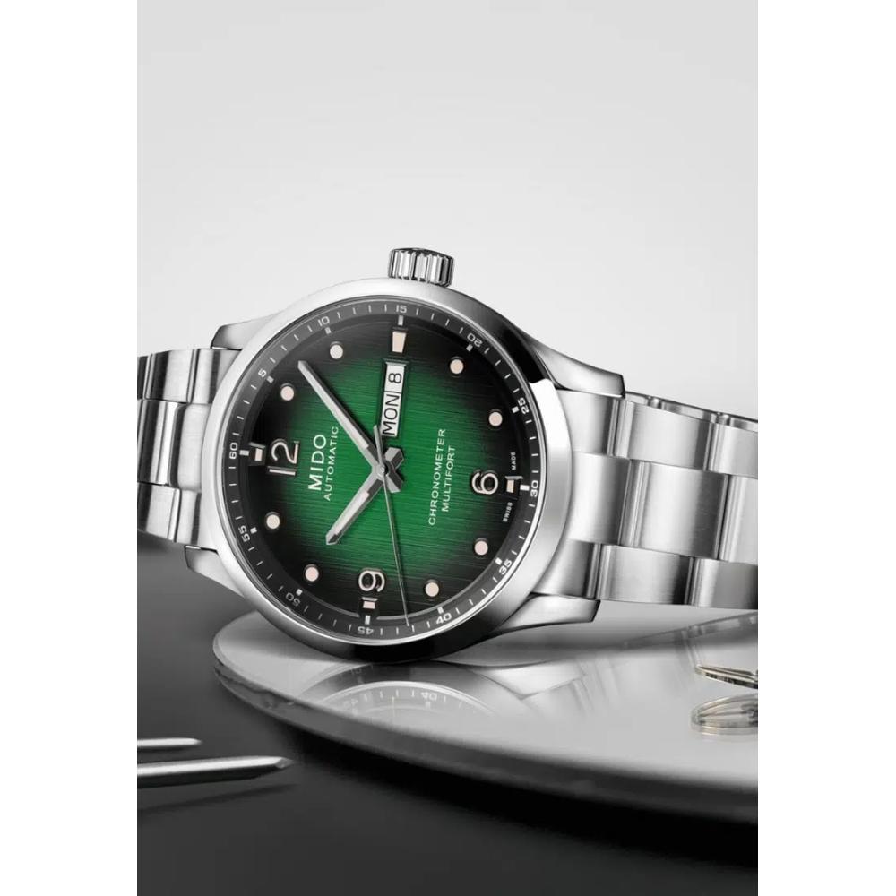 Автоматические часы Mido Multifort M Chronometer COSC Certified M0384311109700 6