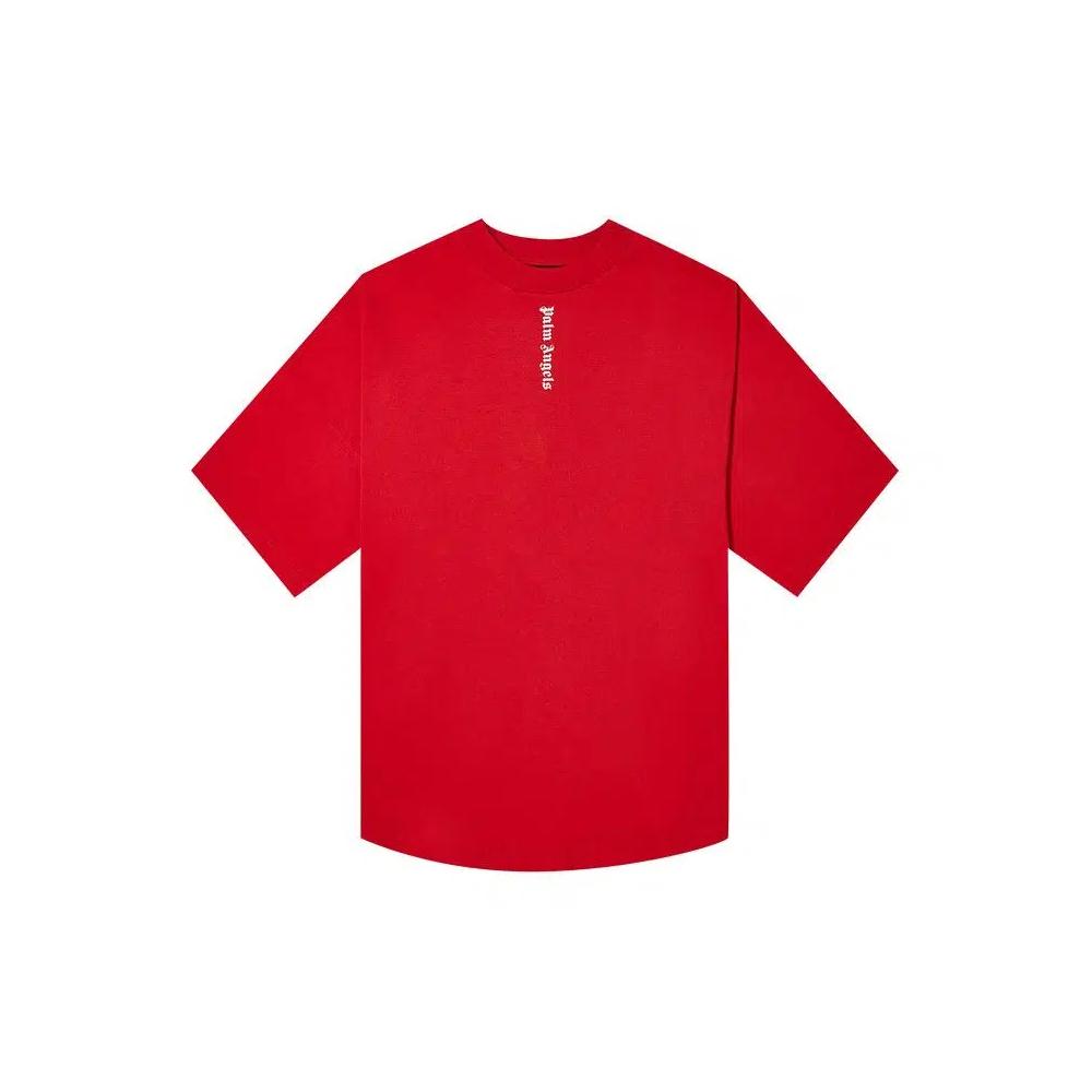 Футболки Palm Angels Logo T-Shirt 'Красный/Белый' 1