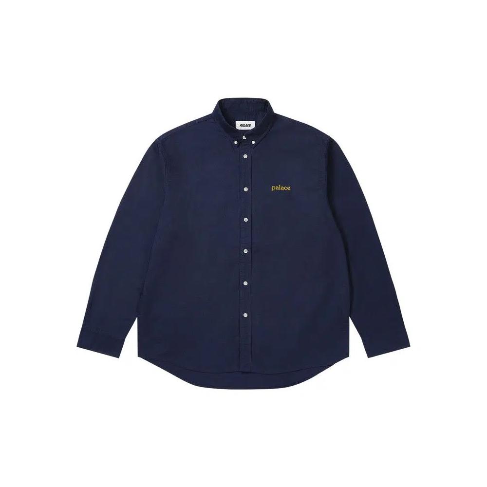 Рубашки на пуговицах Palace Oxford Shirt 'Темно-синий' 1
