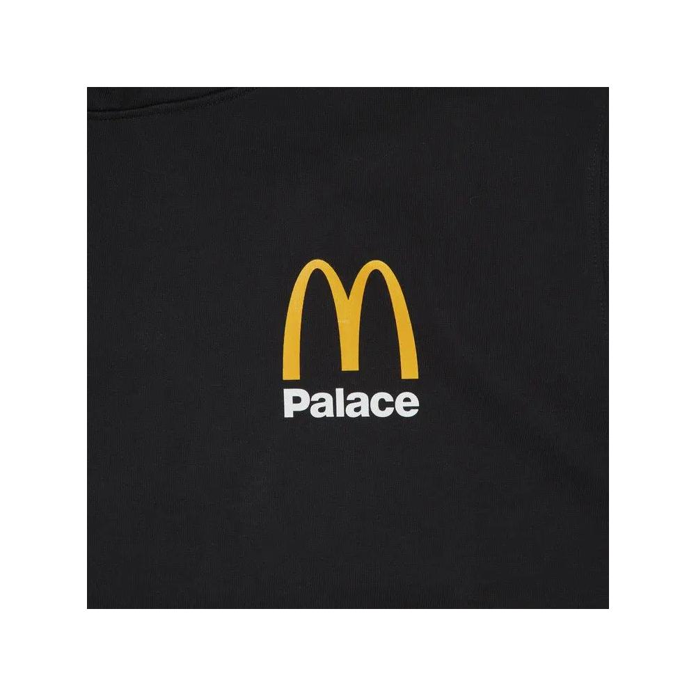 Худи Palace x McDonald's Logo Hoodie 'Black' 3