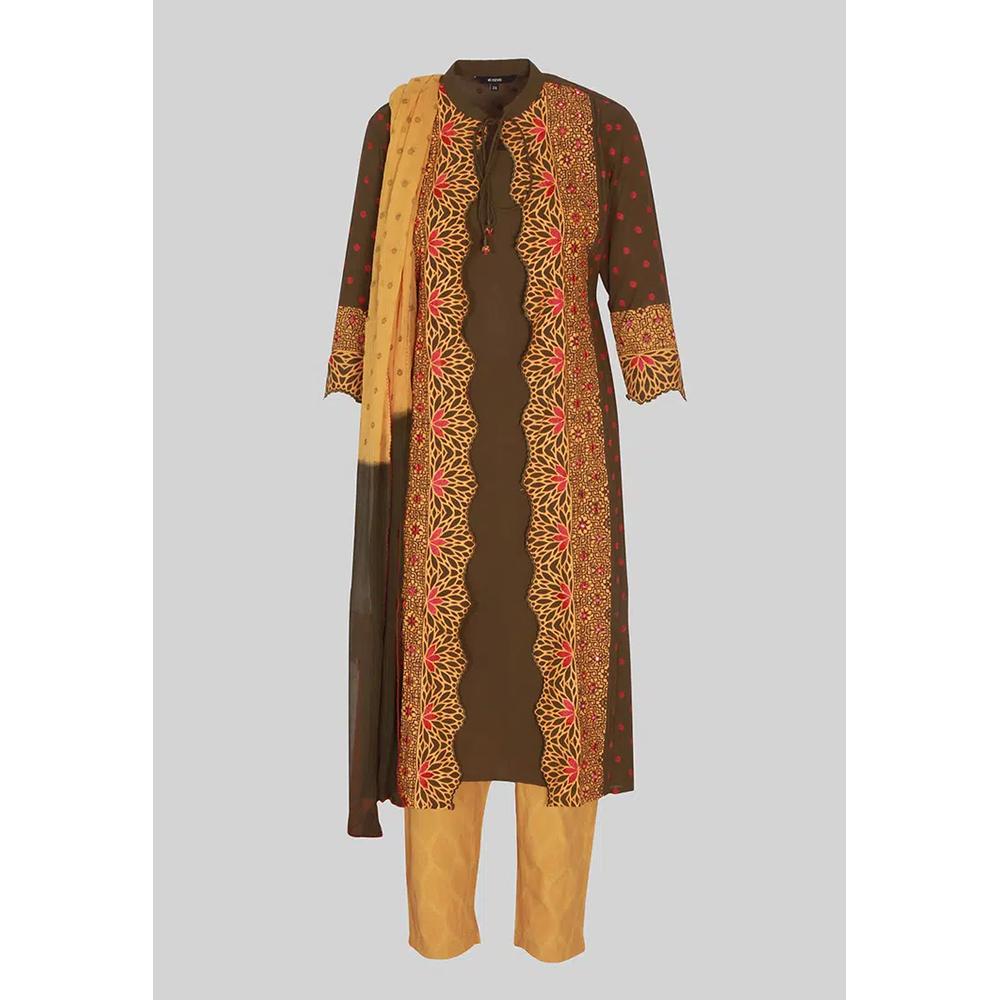 Le Reve Многоцветный комплект Salwar Kameez в стиле шраг 3