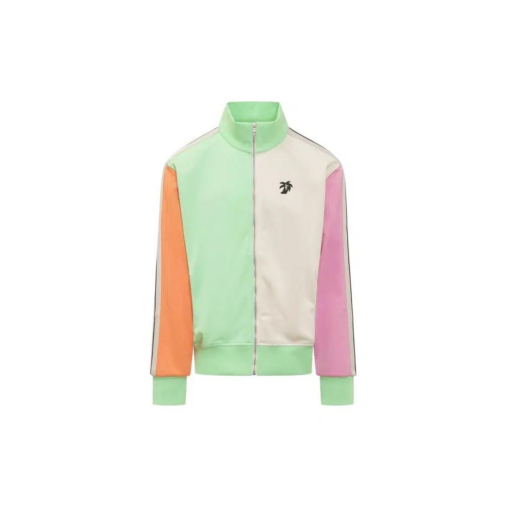 Спортивные куртки Palm Angels Hunter Colorblock Track Jacket 'Light Green' 1