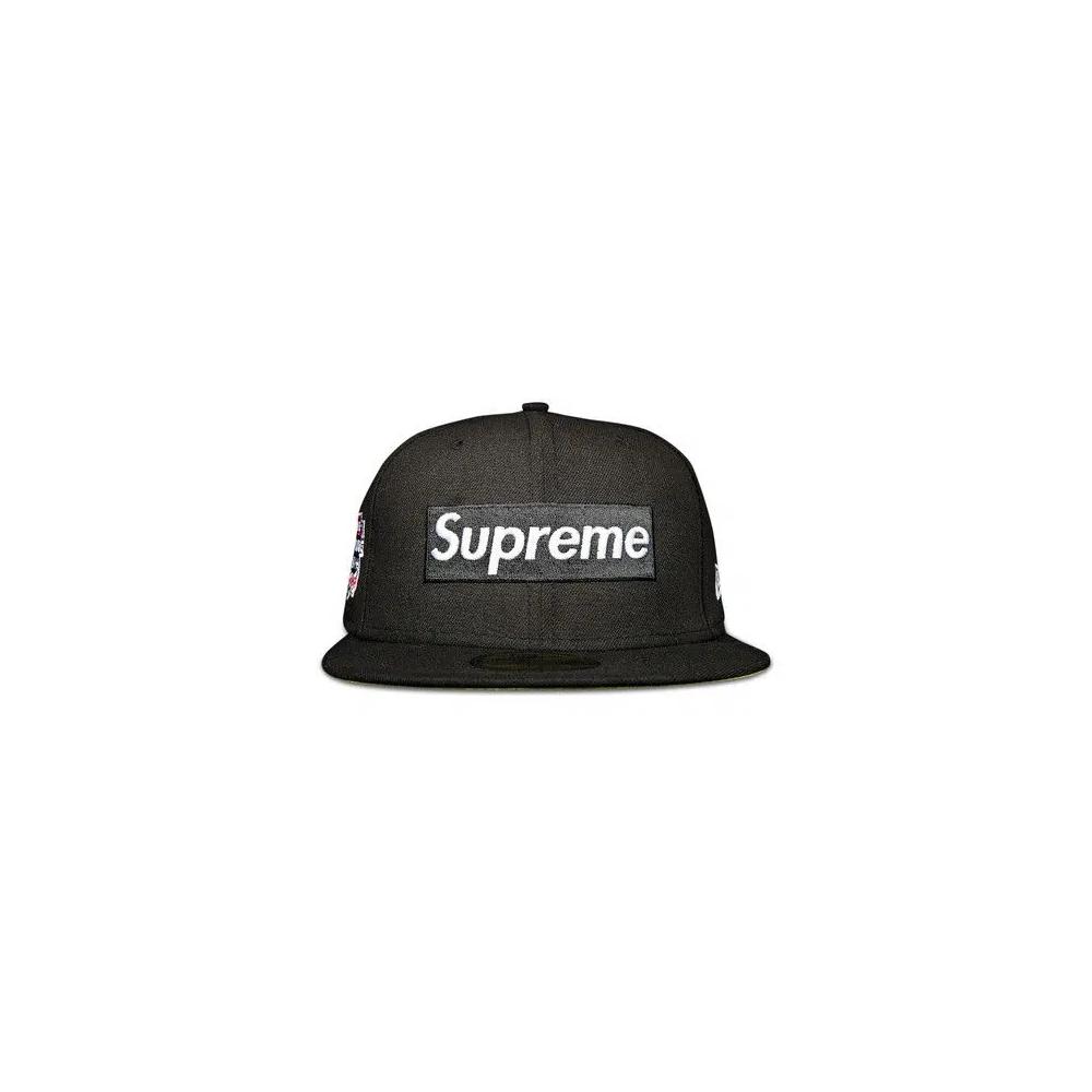Кепка Supreme No Comp Box Logo New Era 'Black' 1