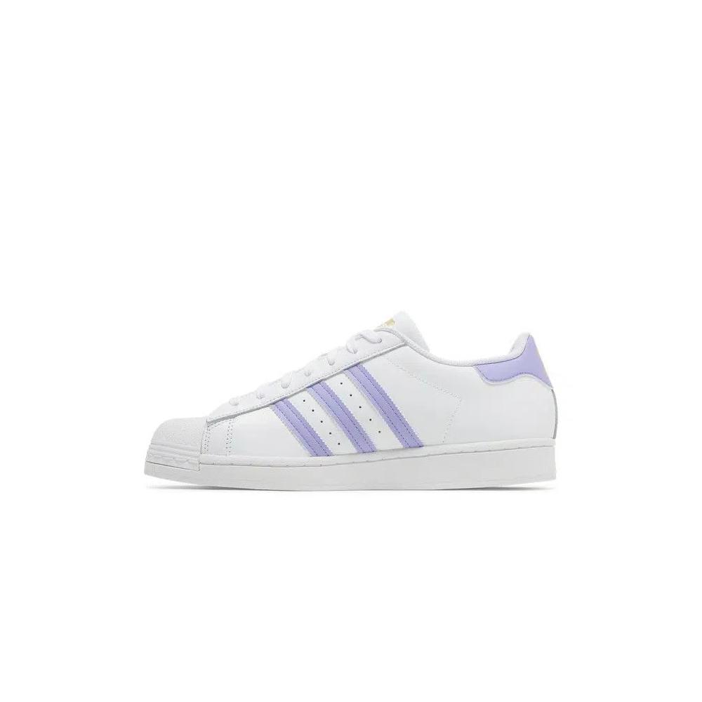 Кроссовки Adidas Superstar 'White Light Purple' 3
