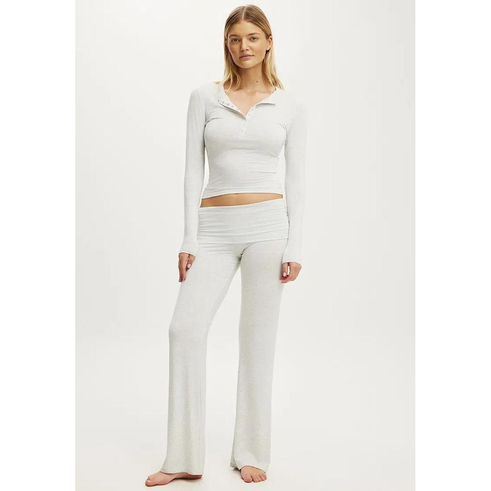 Мягкий топ Airy Soft Lounge Henley 4