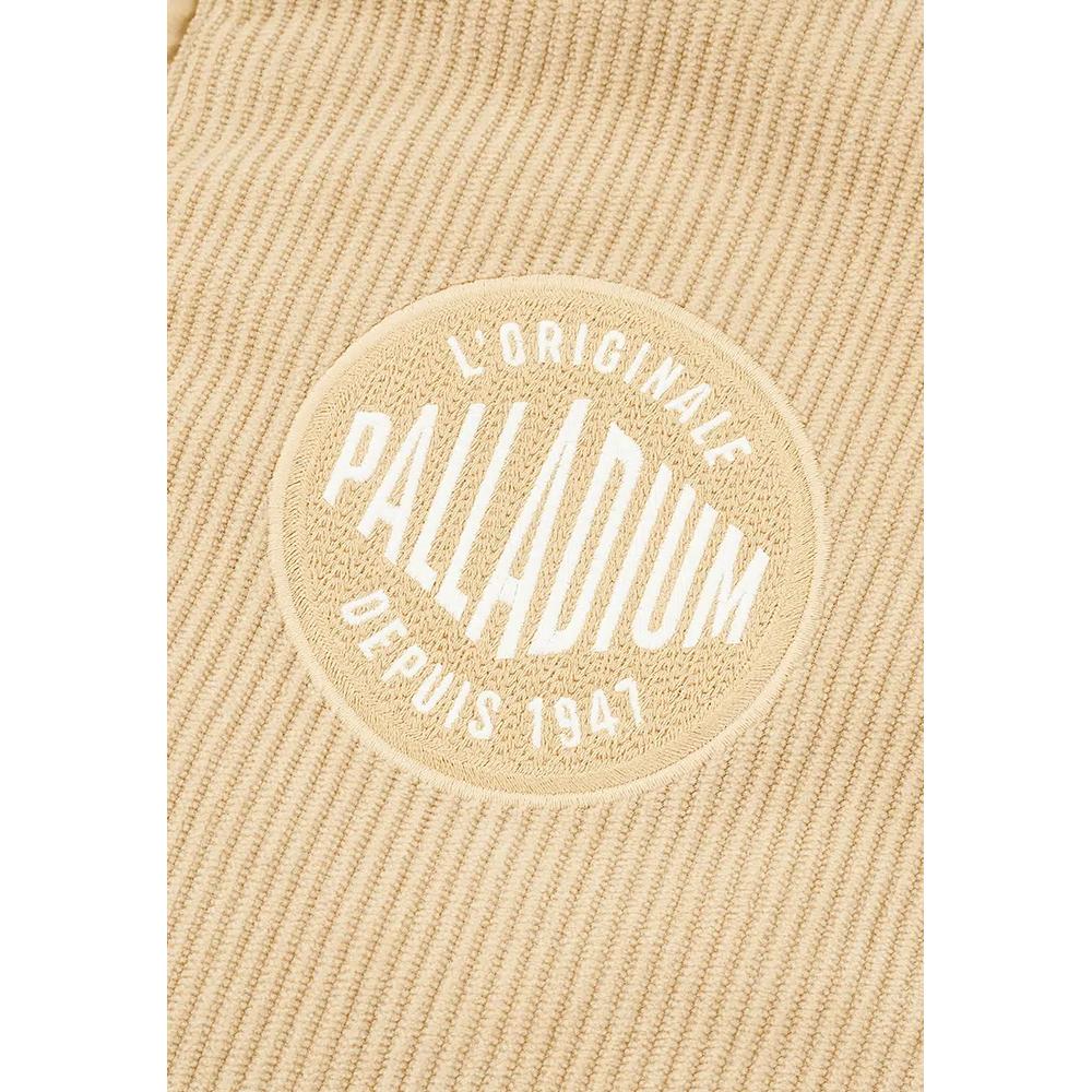 МУЖСКАЯ ПУХОВАЯ КУРТКА С КАПЮШОНОМ ИЗ ВЕЛЬВЕТА С ЛОГОТИПОМ PALLADIUM 4