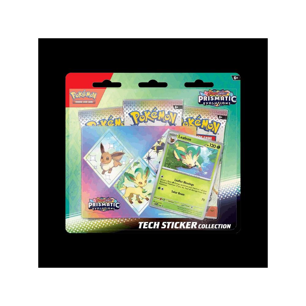 Коллекционные карточки Pokémon Scarlet & Violet: Pristmatic Evolutions Tech Sticker Collection 'Leafeon' 1