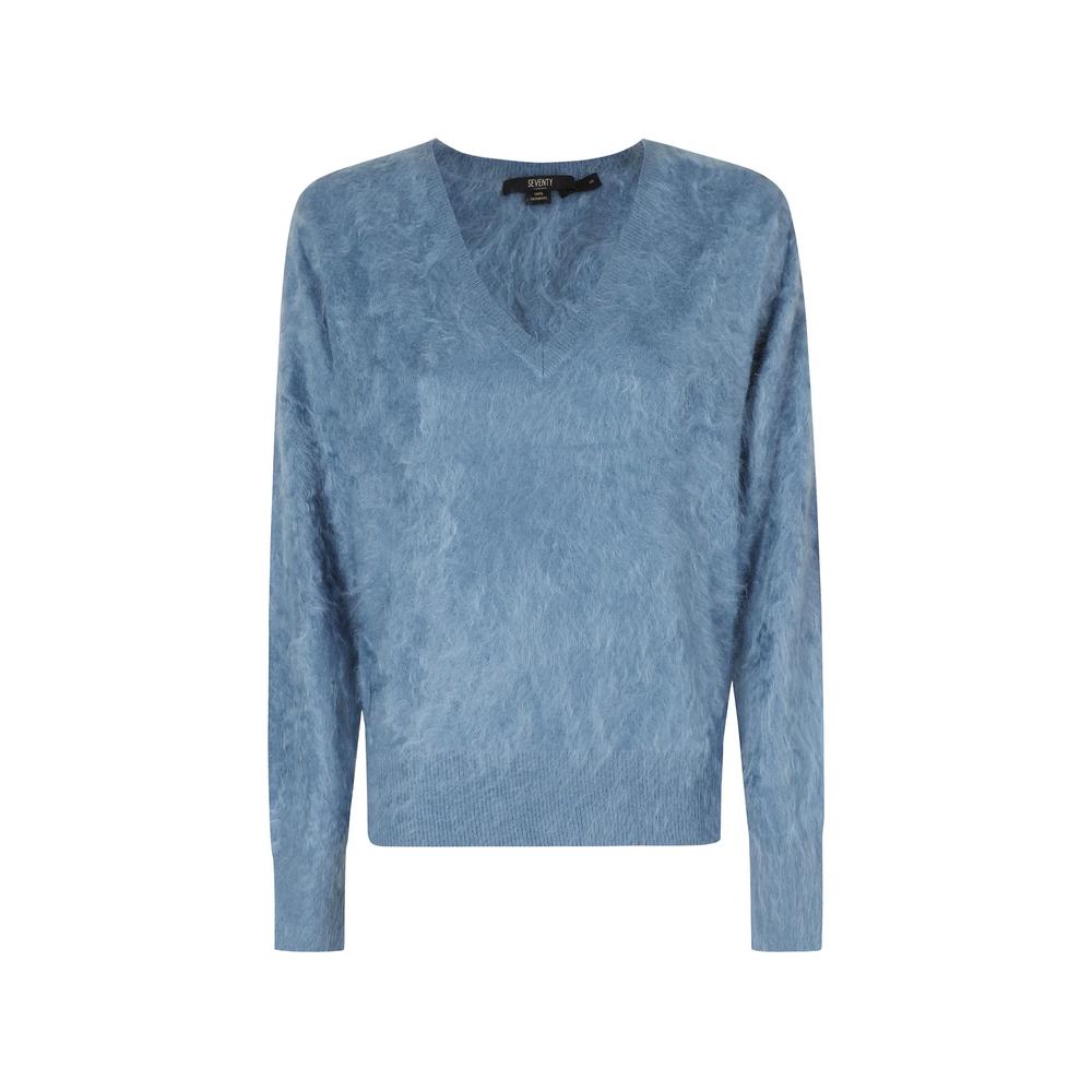 V-neck cashmere sweater 1