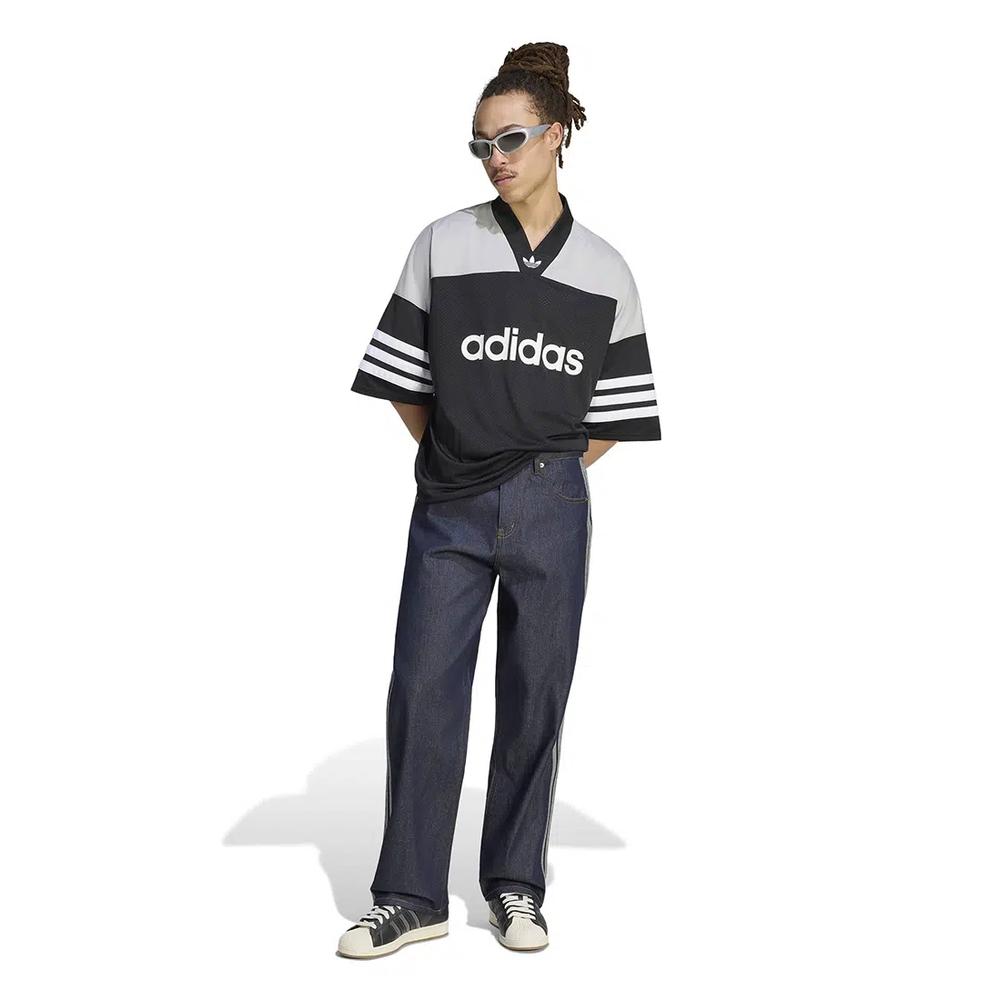 Джинсы Firebird Adicolor Denim средней посадки прямого кроя 4