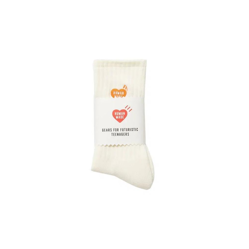 Носки и колготки Human Made Pile Socks 'Белый' 2