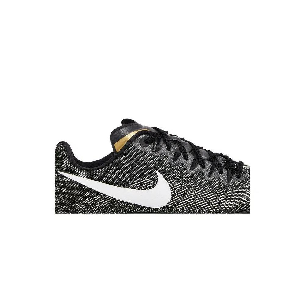 Бутсы Nike Zoom Ja Fly 4 «Black White Gold» 2