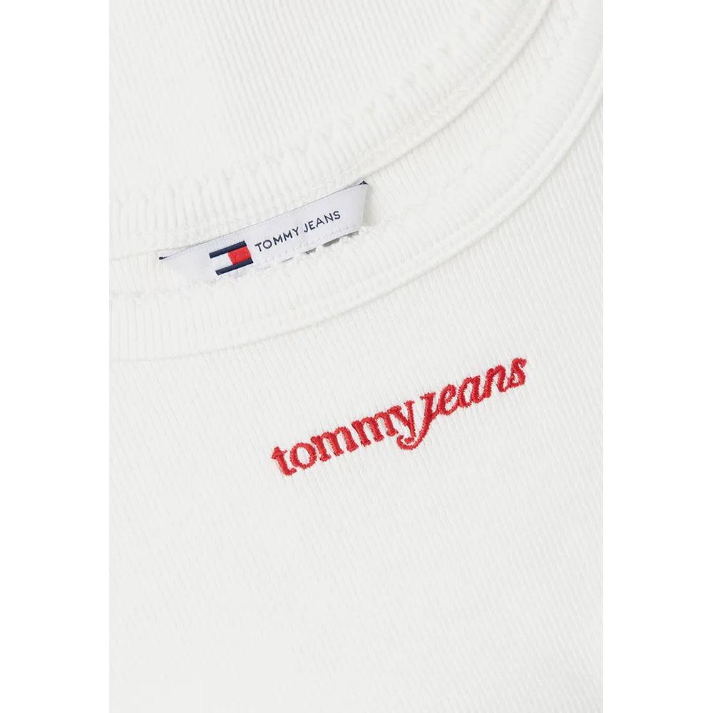 Узкий топ с логотипом и ребристой вязкой - Tommy Jeans 7