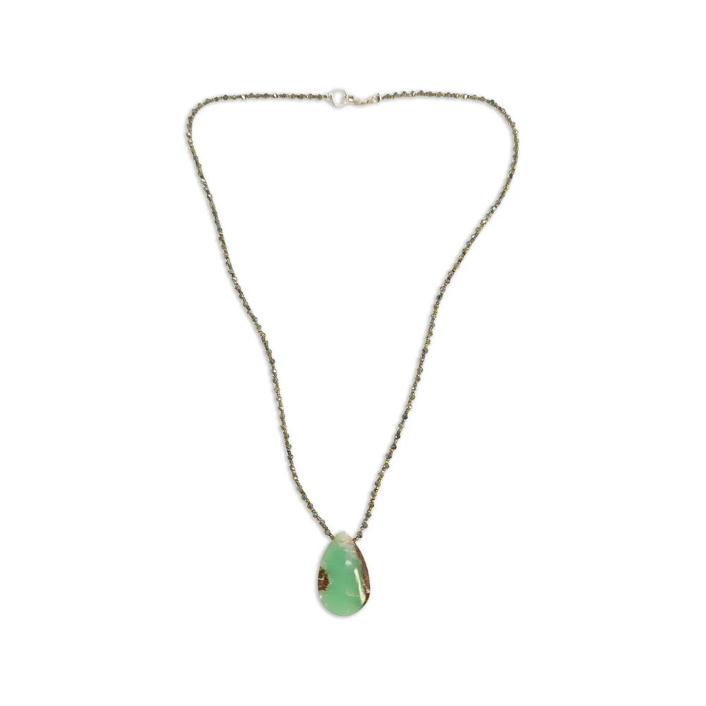 Колье Chrysoprase 1