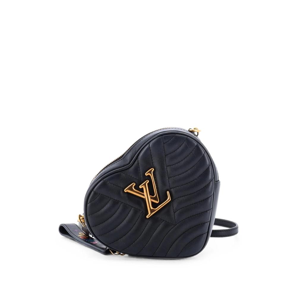 New Wave Heart Quilted Leather crossbody bag 2