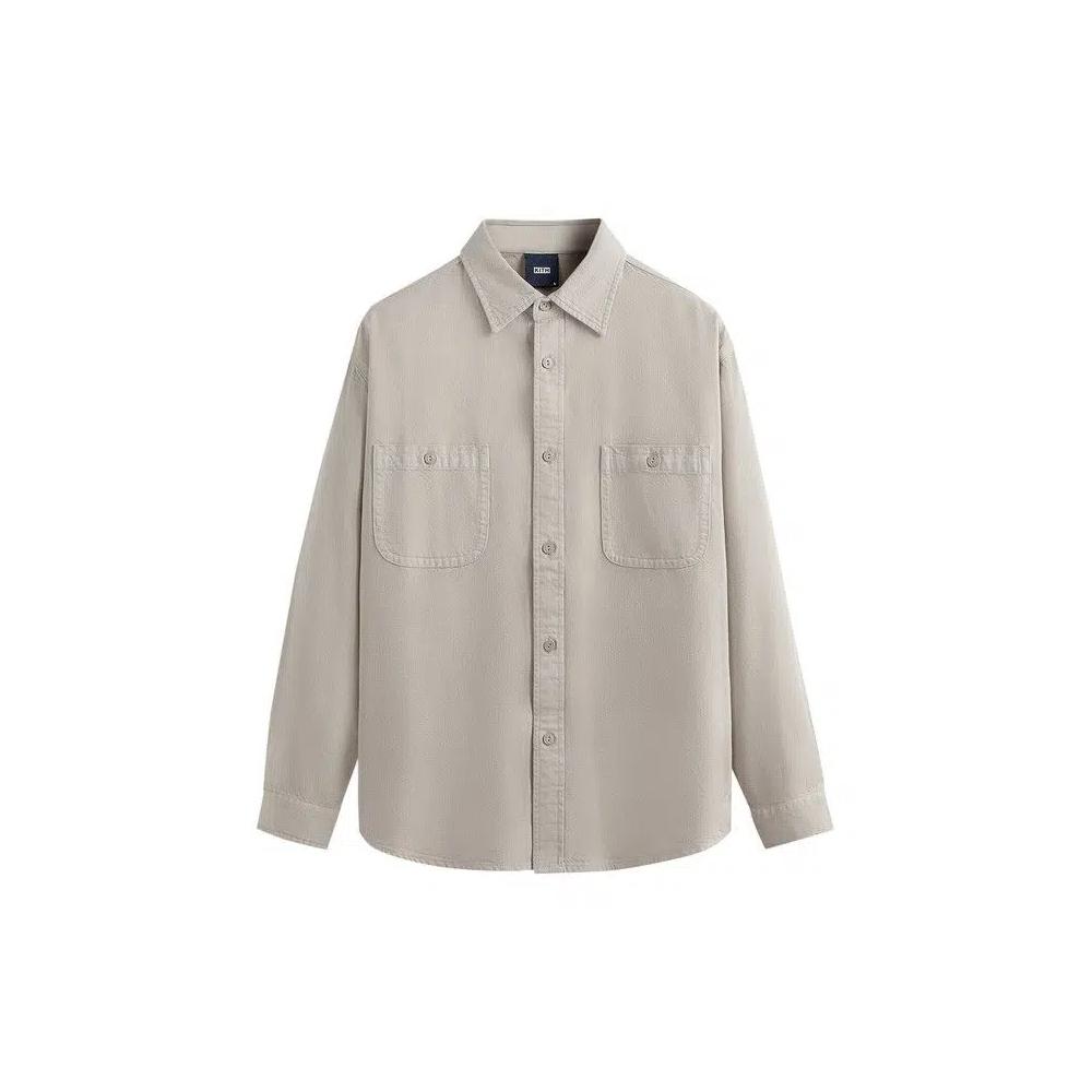 Рубашки на пуговицах Kith Denim Apollo Shirt 'Хэллоу' 1