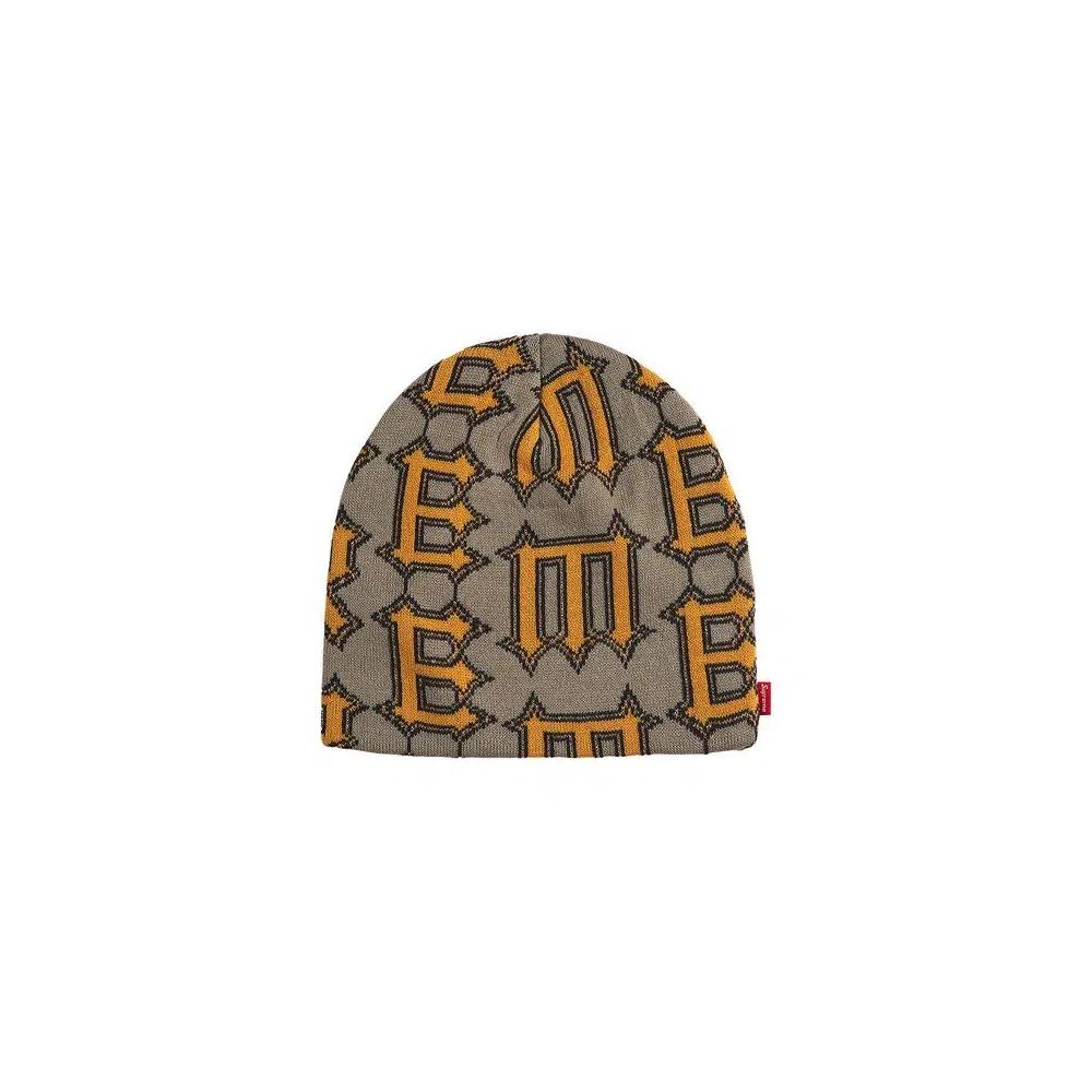 Шапки-бини Supreme Spike Beanie 'Grey' 2