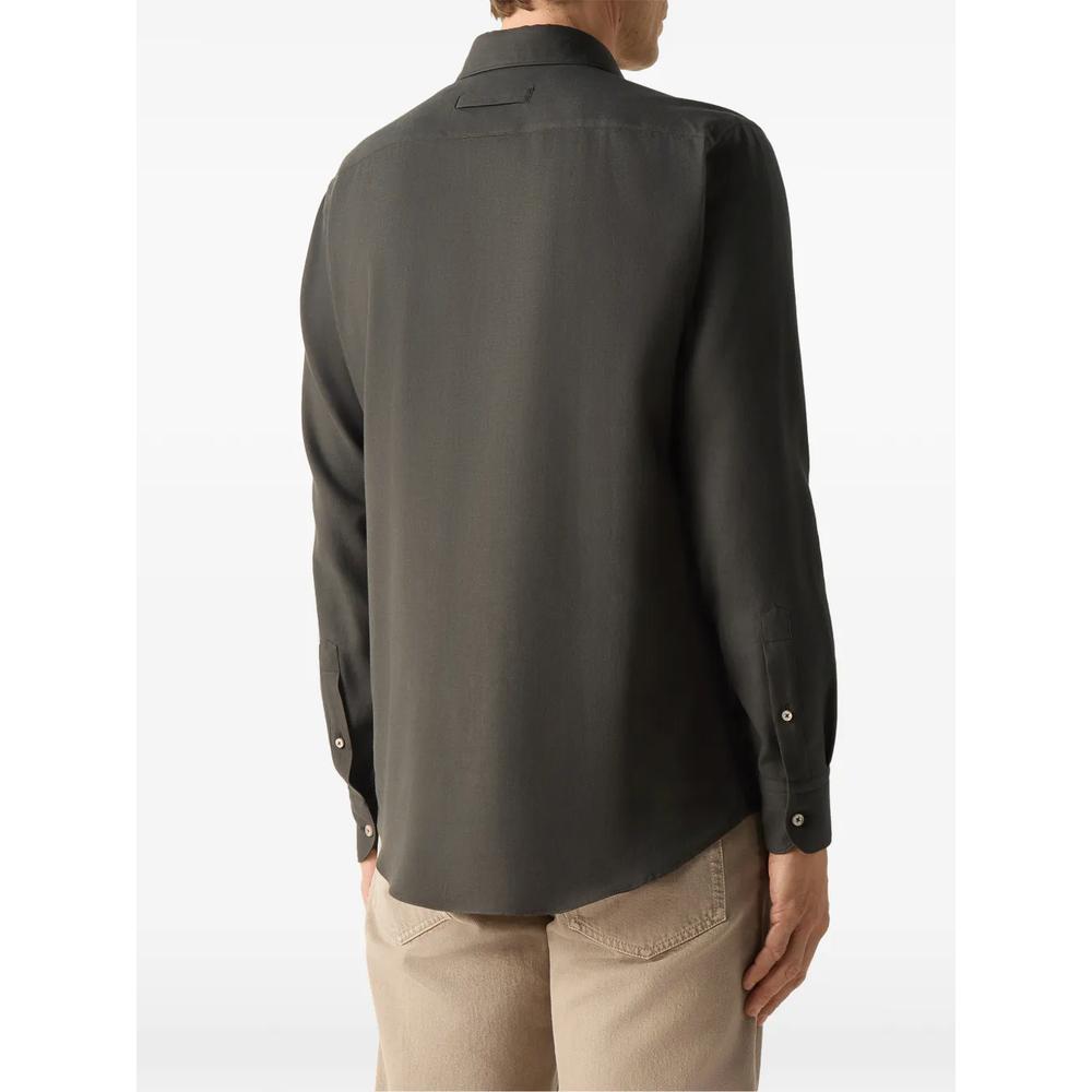 dark olive green Cashco shirt 4