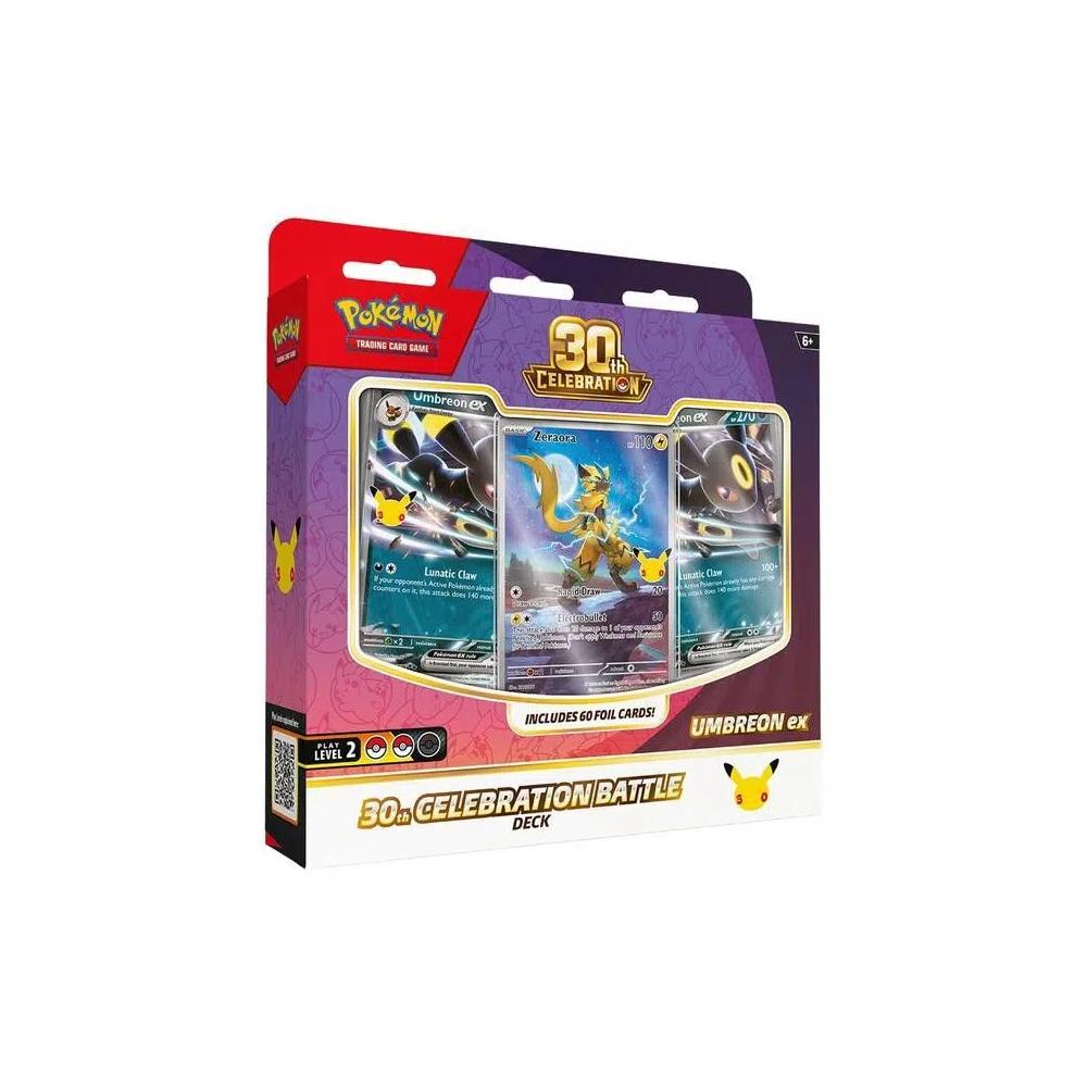 Коллекционные карточки Pokémon 30th Celebration Battle Deck 'Umbreon ex' 2