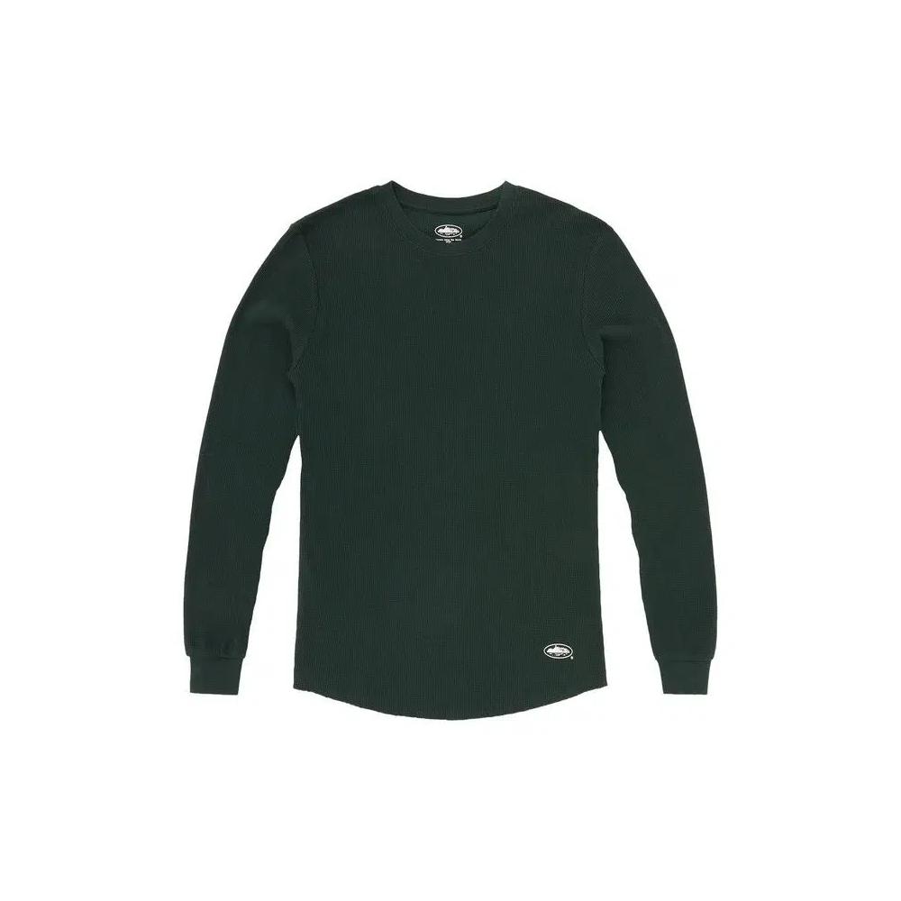 Футболки с длинным рукавом Corteiz Guerillaz Thermal Long-Sleeve Tee 'Forest Green' 1