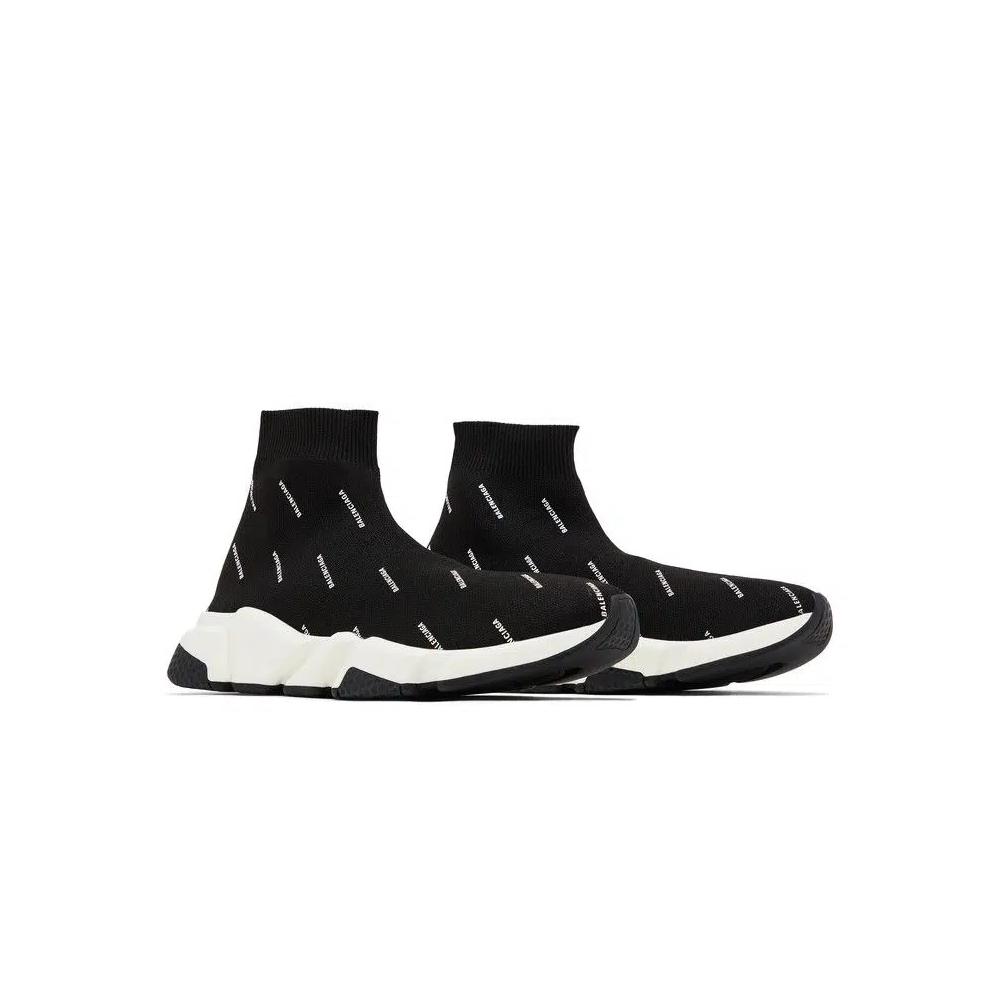 Кроссовки Balenciaga Wmns Speed Trainer 'Черный белый' 8