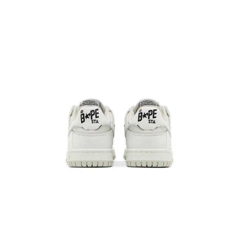 Кроссовки BAPE Wmns Sk8 Sta #3 L «White Silver» 6
