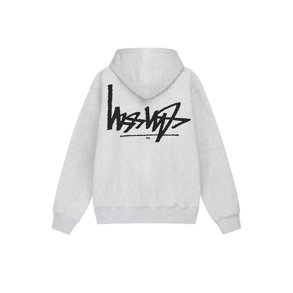 Зип-худи Stussy Худи на молнии Flipped Zip 'Ash Heather' 2