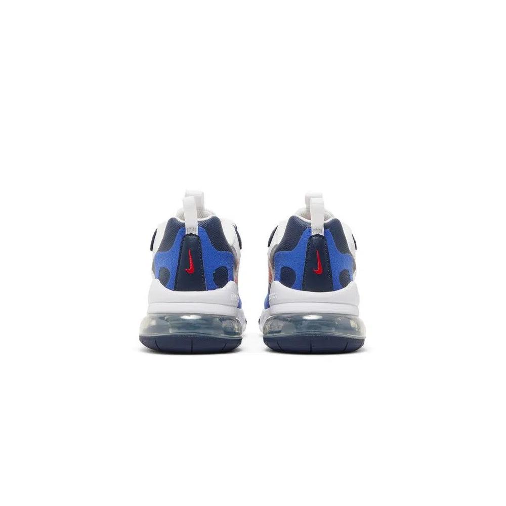 Кроссовки Nike Air Max 270 React GS 'White Midnight Navy Red' 6