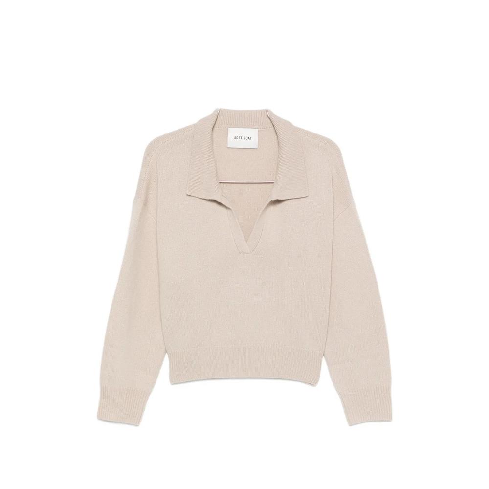 relaxed-fit polo sweater 1