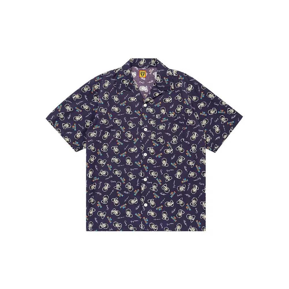 Рубашки на пуговицах Human Made Beatles Aloha Shirt 'Navy' 1