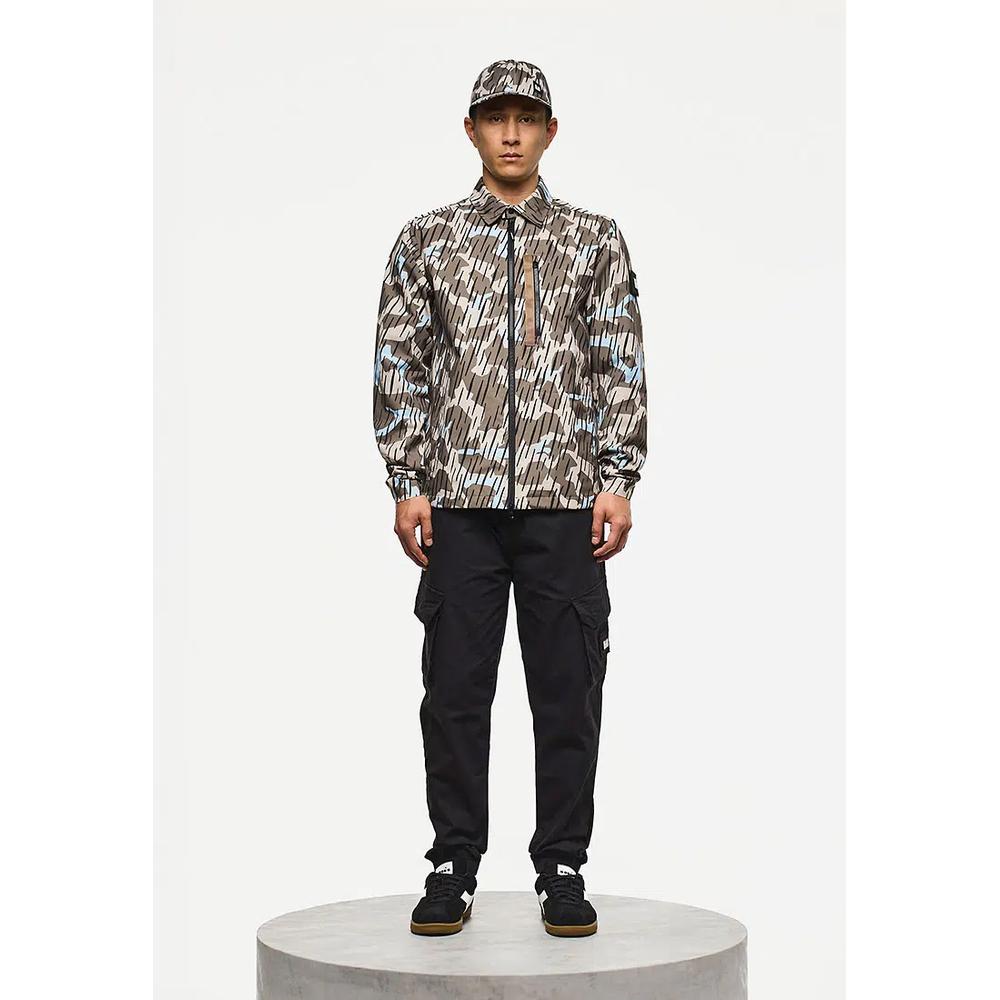 МУЖСКАЯ TOBACCO YORKE CAMO СЕТЧАТАЯ ПОДКЛАДКА ДОЖДЕВИК КАМУФЛЯЖНАЯ НАКИДКА 1