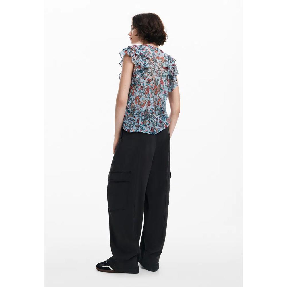 Блуза Desigual Woman с цветочным принтом 2