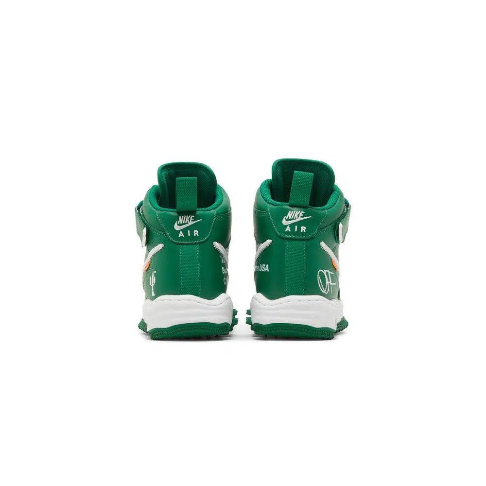 Кроссовки Off-White x Nike Air Force 1 Mid SP Leather 'Pine Green' 6