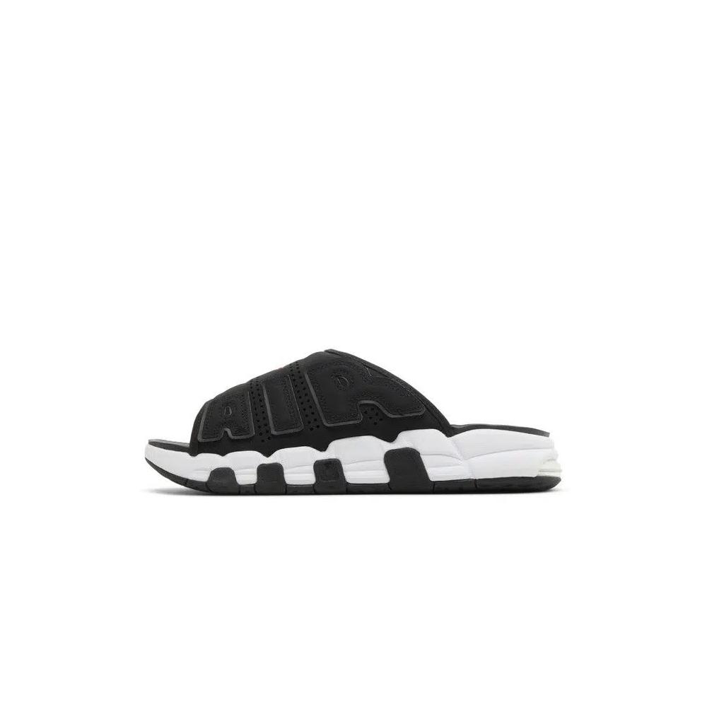 Слайды Nike Air More Uptempo Slide 'Black White Red' 3